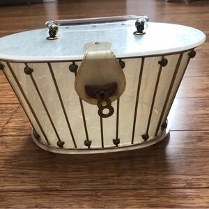 Vintage acrylic handbag